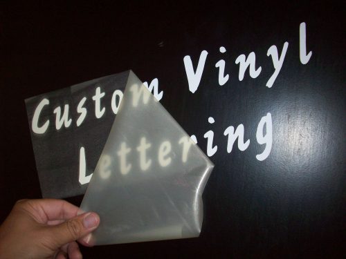 Vinyl Lettering / Plottercutting