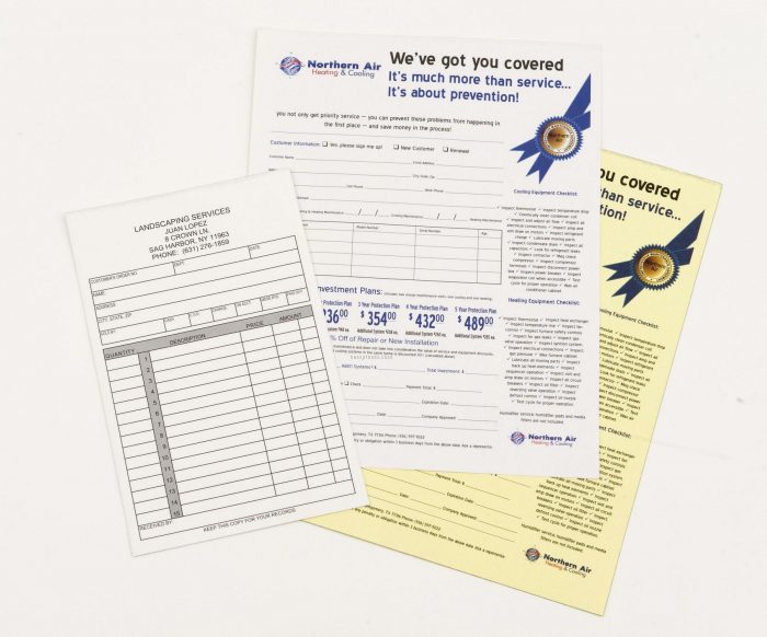 Invoice / Carbonless Forms